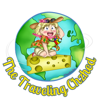The Traveling Cheeze Head logo